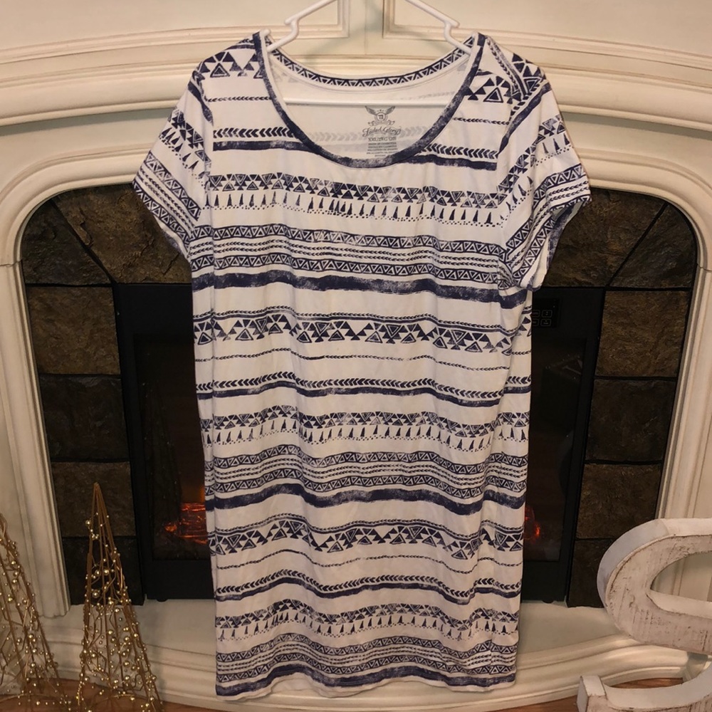 Tribal T-shirt Dress